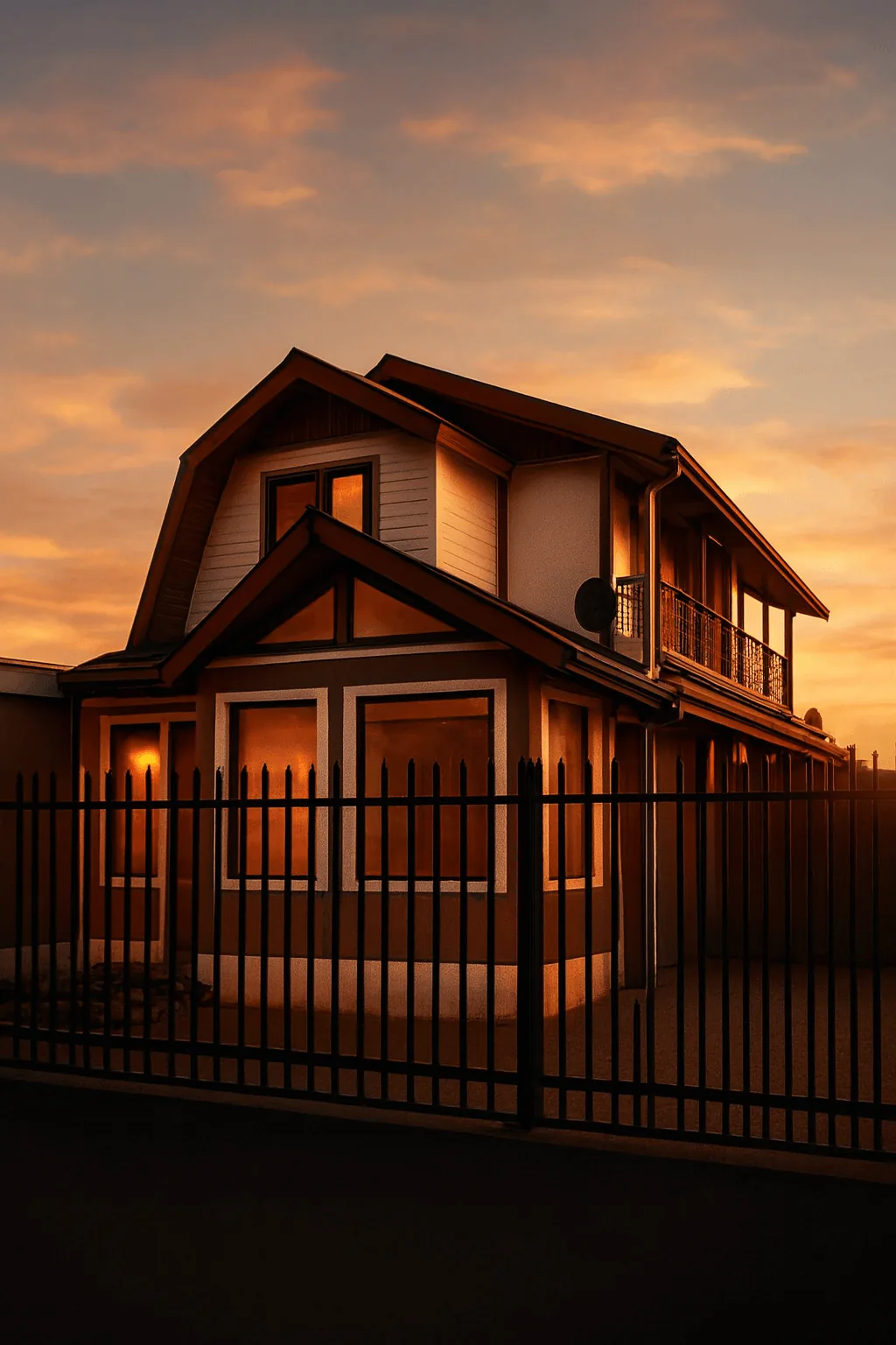 Fachada de La Casa Guesthouse, habitación y sala de estar del hostal en Punta Arenas