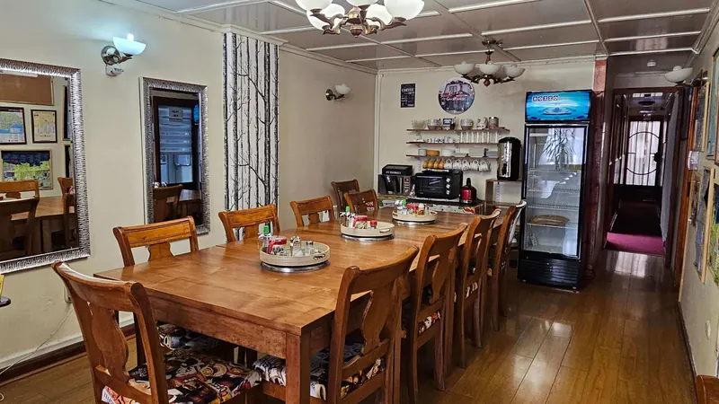 Comedor donde se sirve el desayuno