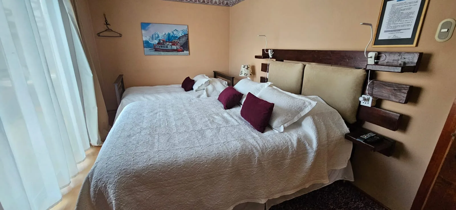 Habitación premium con baño privado en La Casa Guesthouse, Punta Arenas